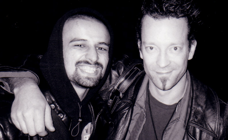 Eshan Khadaroo mit Nine Inch Nails im Brixton Academy